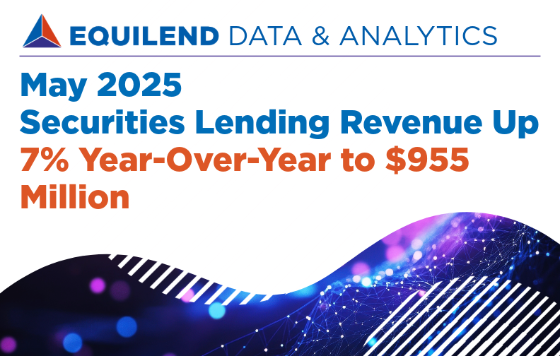 EquiLend: May 2025 Securities Lending Revenue Up 7% Year-Over-Year to $955 Million